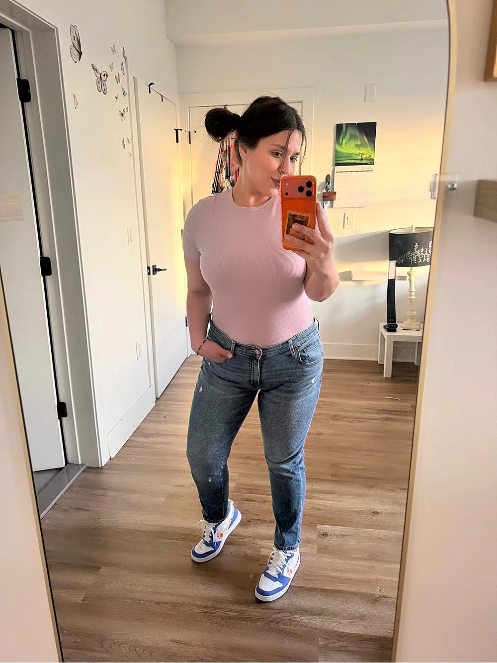 SONOMA Girlfriend Boyfriend Jeans Blue Size 10